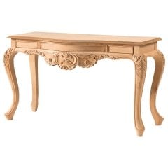 Roys Ahşap 3130 Masif Ham Yaprak Oymalı Dresuar