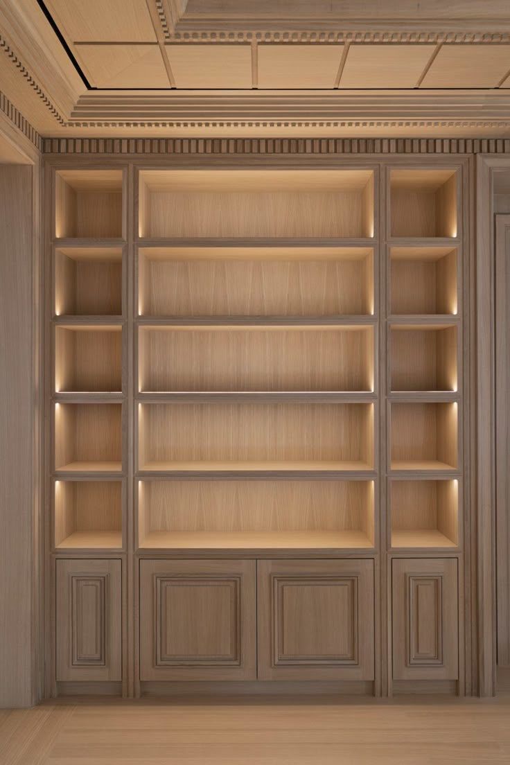 Roys Ahşap 152 Özel İmalat Modern Kitaplık
