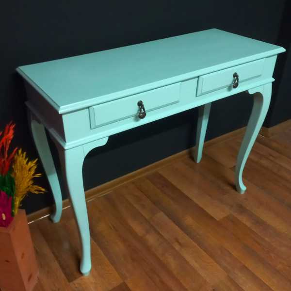 Roys Ahşap 100 Cm Çekmeceli Mint Yeşili Dresuar