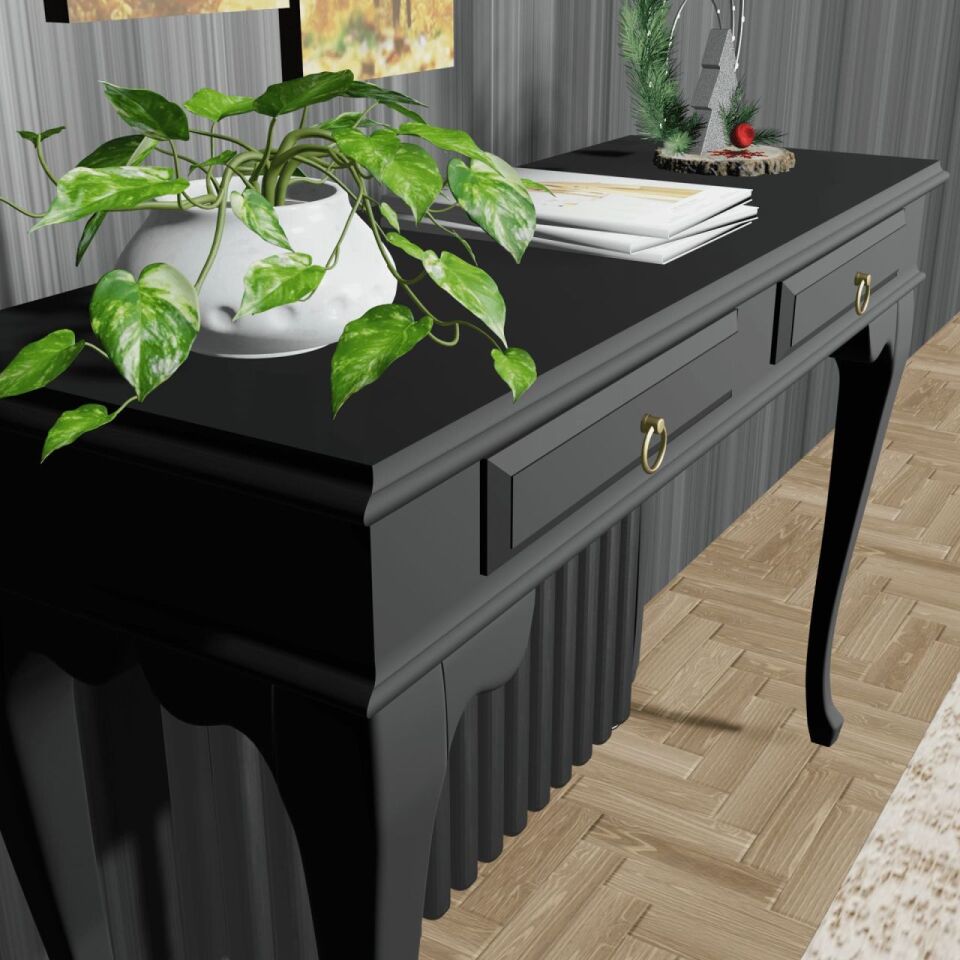 Roys Ahşap 140 Cm ekru Çekmeceli Petek Üstü Yüksek Dresuar(Kopya)