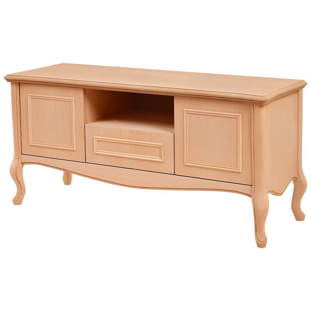 Roys Ahşap 4537 Masif Ham 120 Cm Kral Tv Ünitesi ( şeffaf vernik olacak özel sipariş)