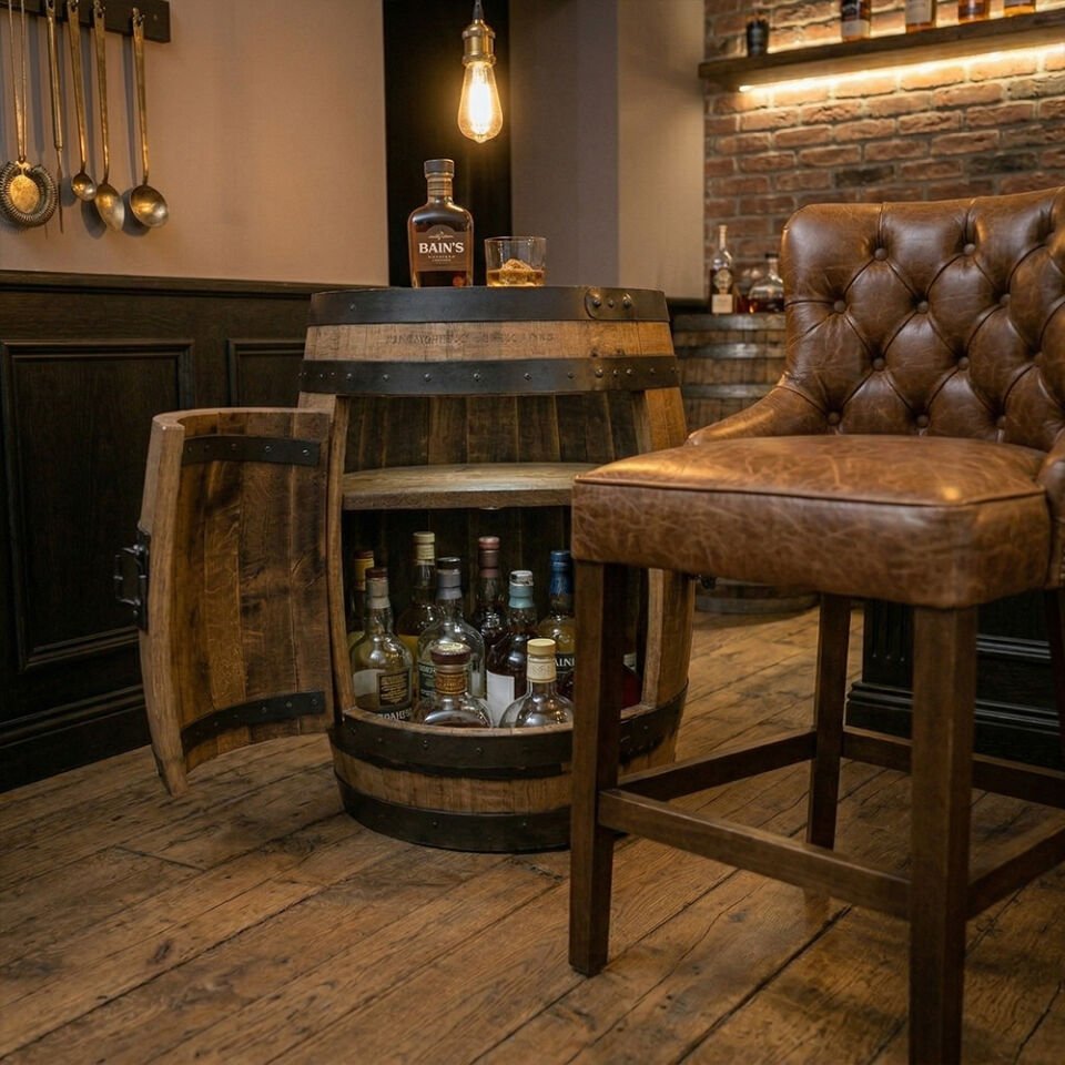 Dekoratif Colorada Şaraplık Fıçı