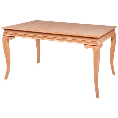 Roys Ahşap 5161 Masif Ham 140 Cm Rustik İlaveli Yemek Masası