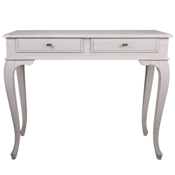 Roys Ahşap 100 Cm Çekmeceli Gri Eskitme Dresuar