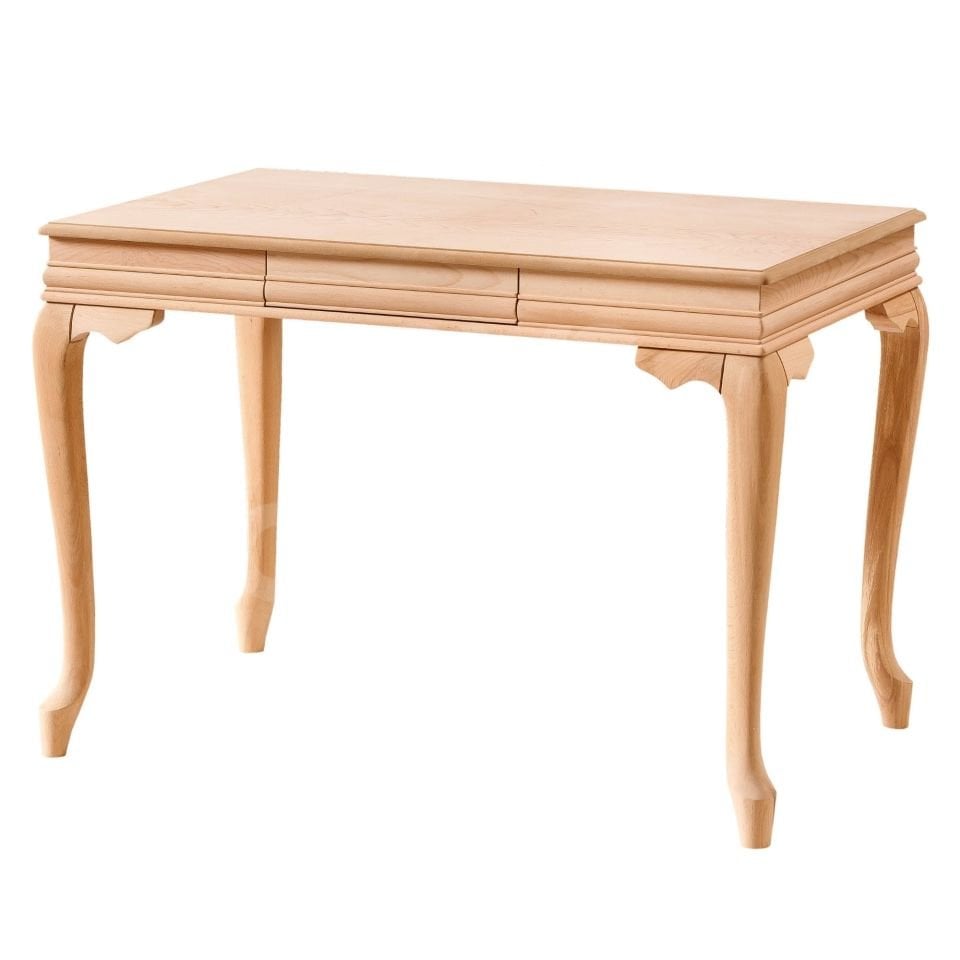 Roys Ahşap 5215 Beyaz 110 Cm Çekmeceli Lükens Ofis Çalışma Masası