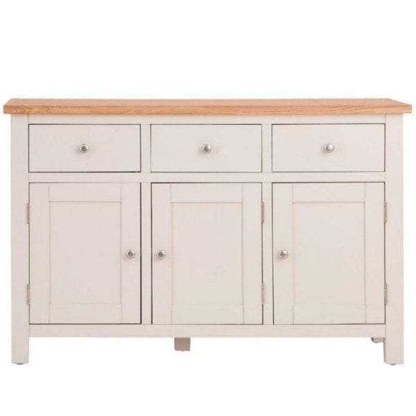 Roys Ahşap Fildişi Üstü Ceviz 125 Cm Mini Konsol