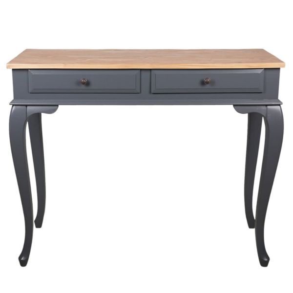 Roys Ahşap 120 Cm Çekmeceli Antrasit Naturel Dresuar